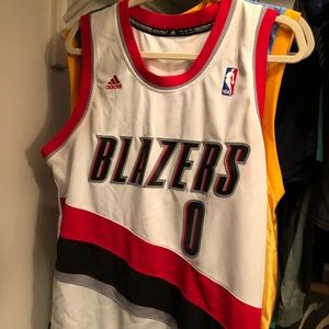 Damian Lillard Trailblazers jersey